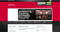 Desktop Screenshot of elitesummit.com